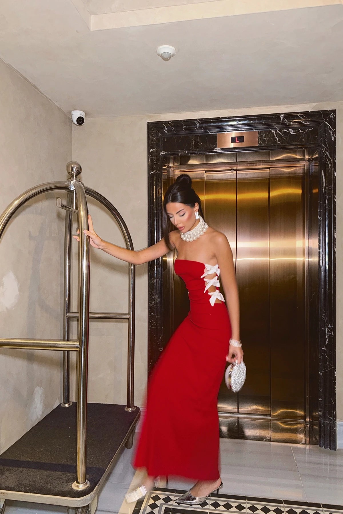 Ruby Maxi Dress - Red