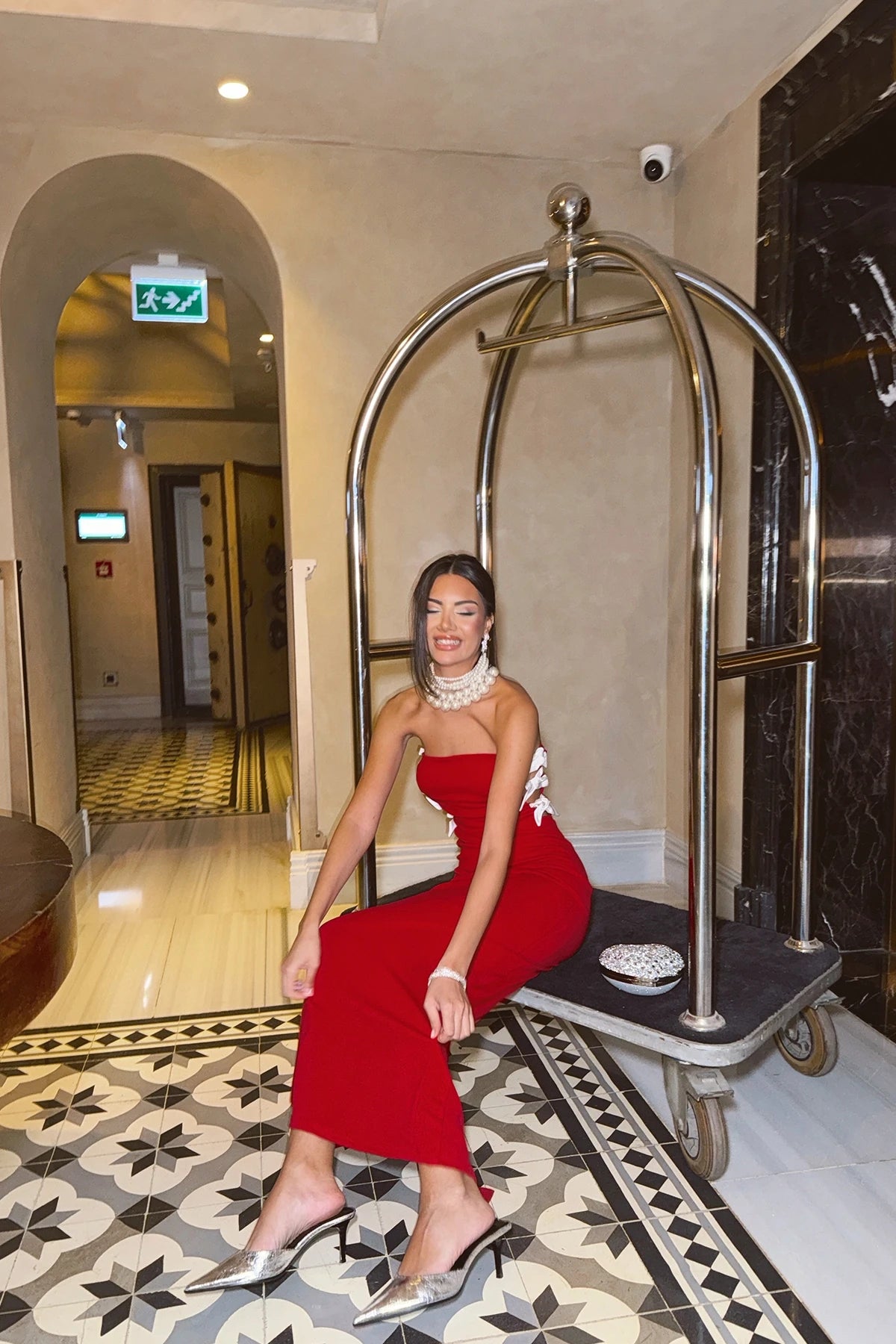 Ruby Maxi Dress - Red