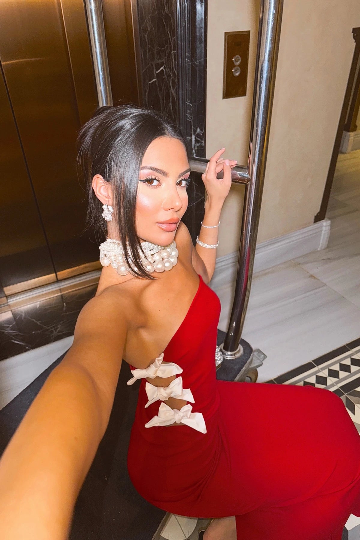 Ruby Maxi Dress - Red