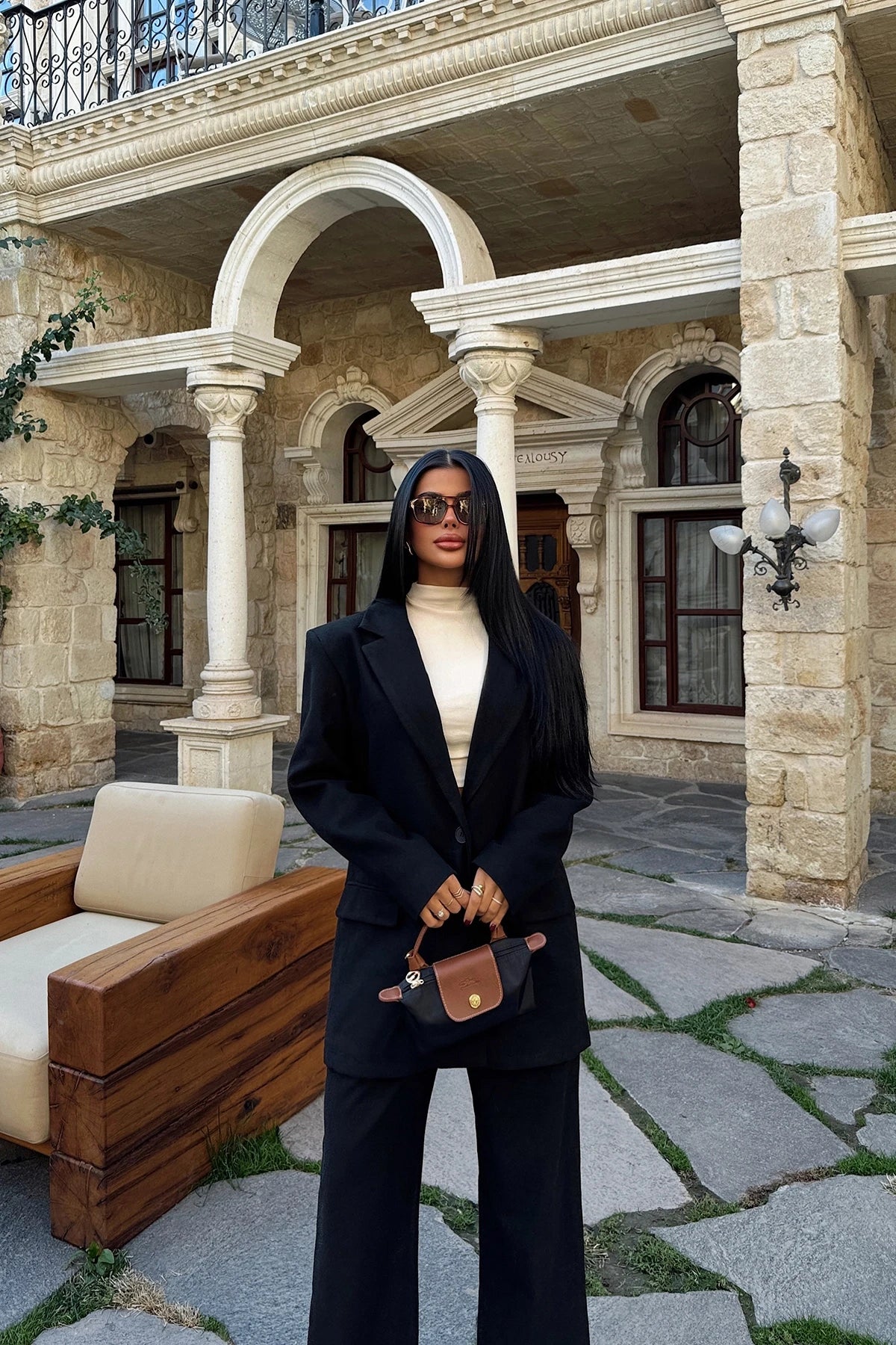 Black Oversized Suit