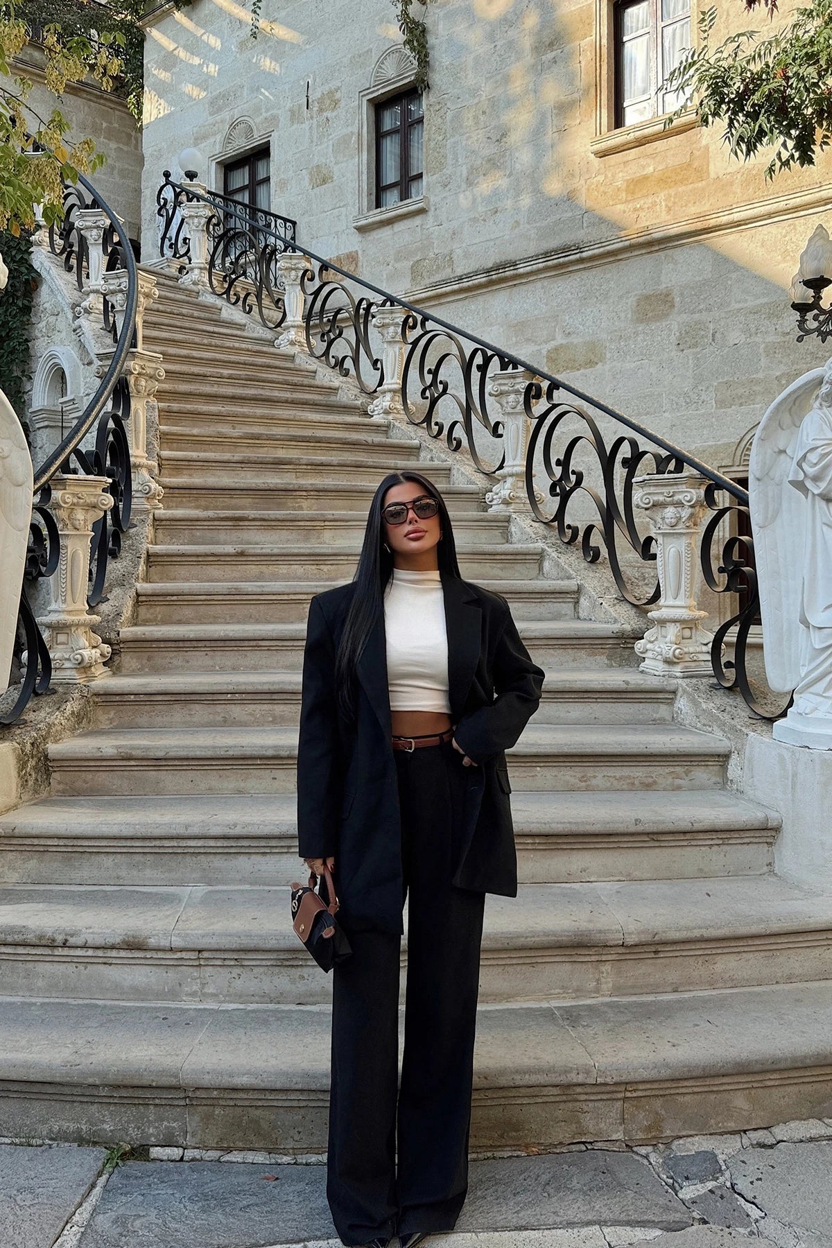 Black Oversized Suit