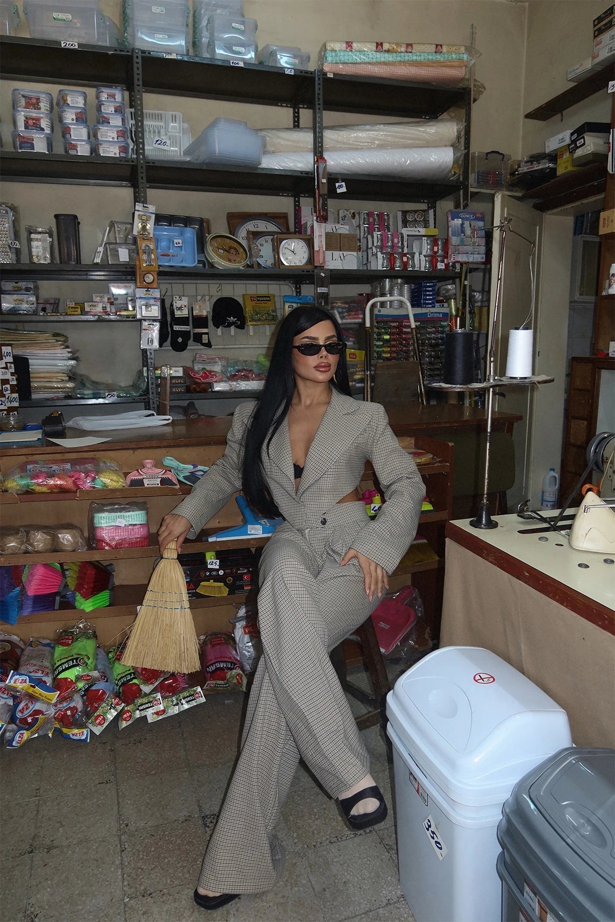 Cream Roma Suit
